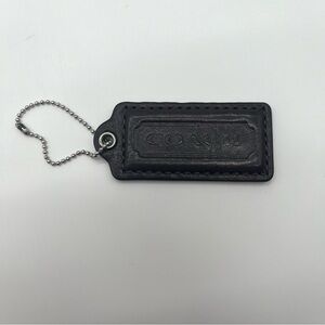 COACH Vintage Hang Tag, Chocolate Brown